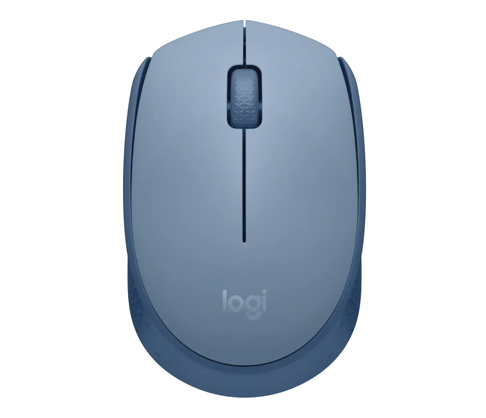 Logitech M171 Wireless Mouse Blue Grey-image-1