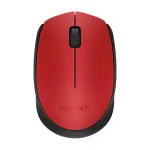 Logitech M171 Wireless Mouse Red-thumb-1