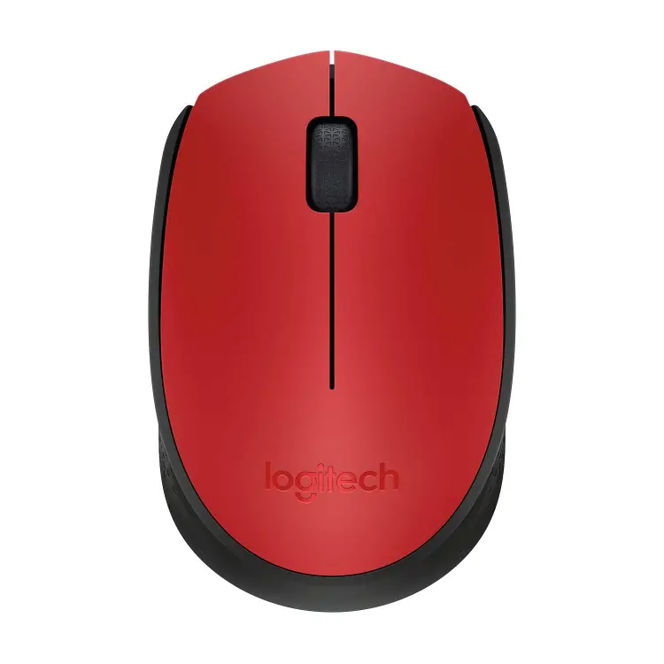 Logitech M171 Wireless Mouse Red-image-1