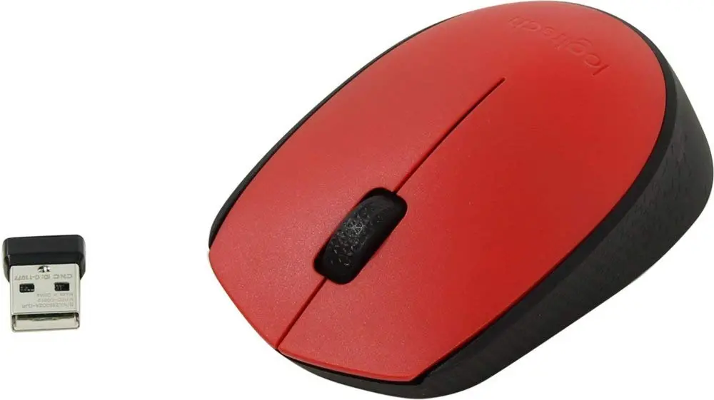 Logitech M171 Wireless Mouse Red-image-3