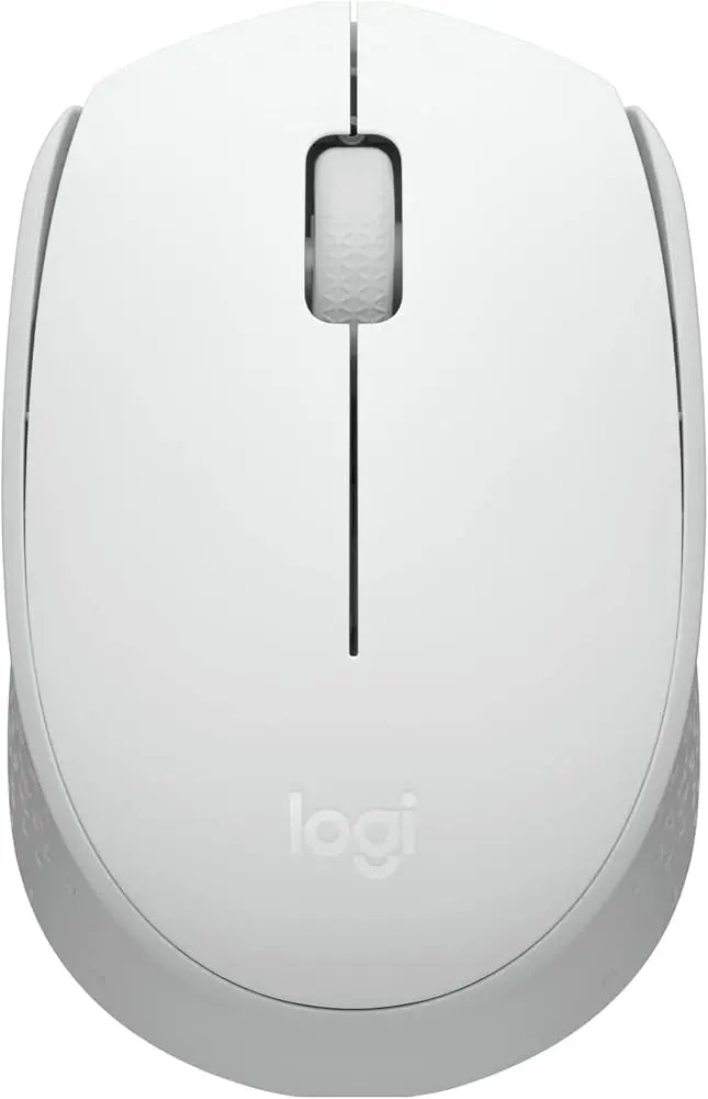 Logitech M171 Wireless Mouse White-image-1