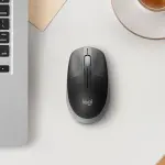 Logitech M190 Wireless Mouse Mid Grey-thumb-5