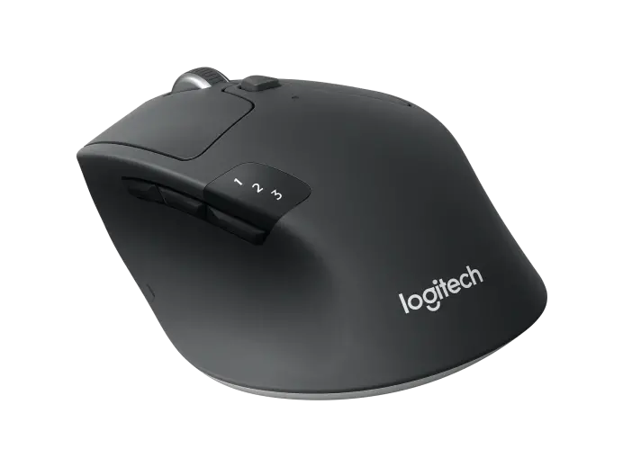 Logitech M720 Triathlon Wireless Mouse Black-image-3