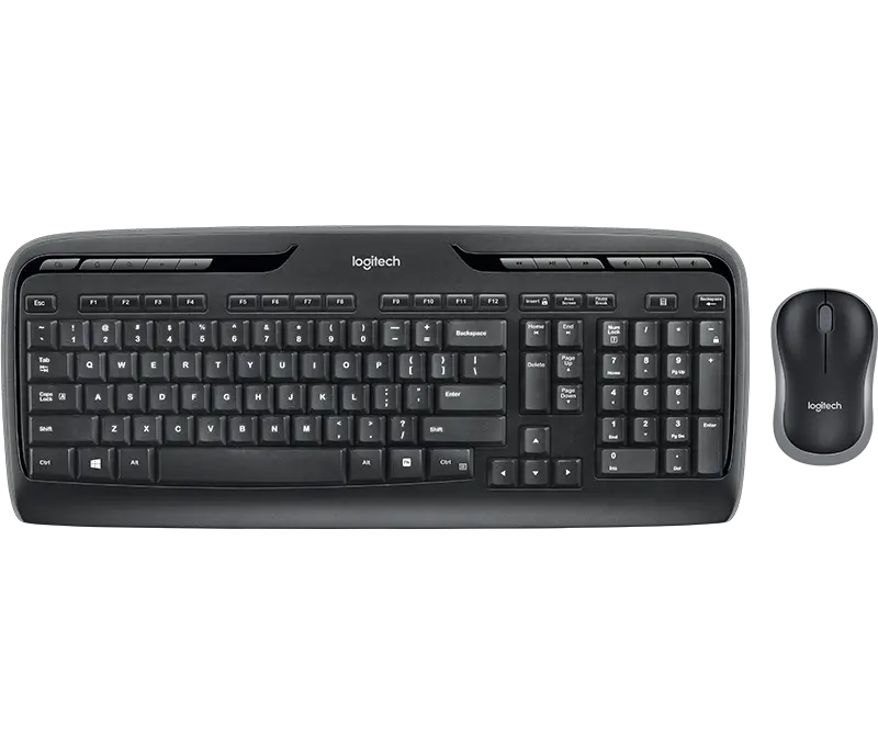 Logitech MK330 Wireless Combo Black-image-1