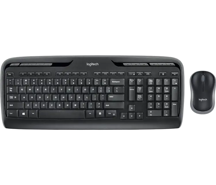 Logitech MK330 Wireless Combo Black-image-1