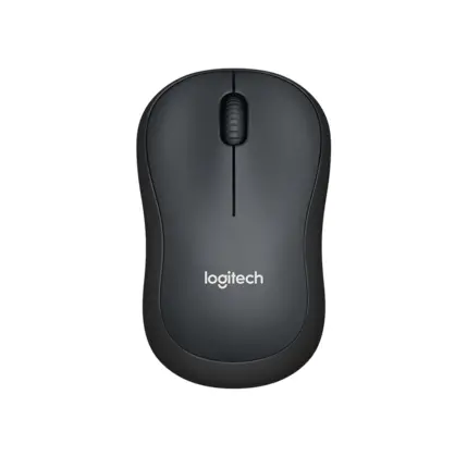 Logitech Mouse M220 Silent Charcoal-image-1