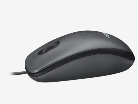 Logitech Mouse M90 Grey-image-2