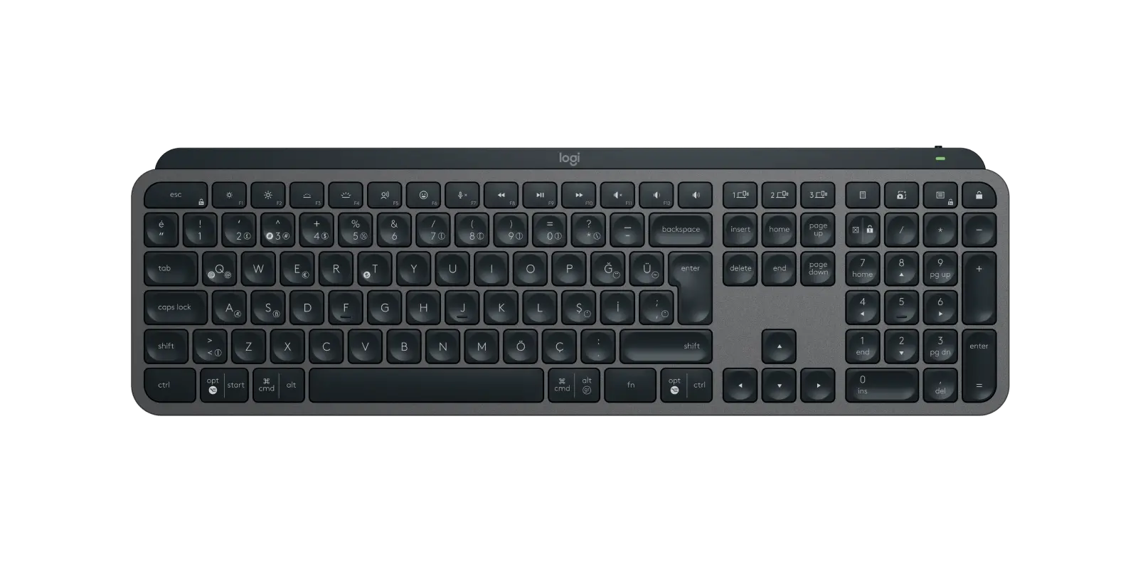 Logitech MX Keys S Graphite-image-1