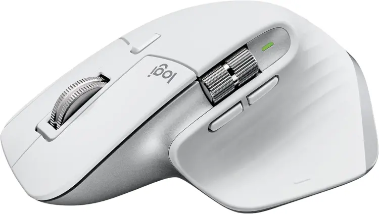 Logitech MX Master 3S Bluetooth Mouse Pale Grey-image-3