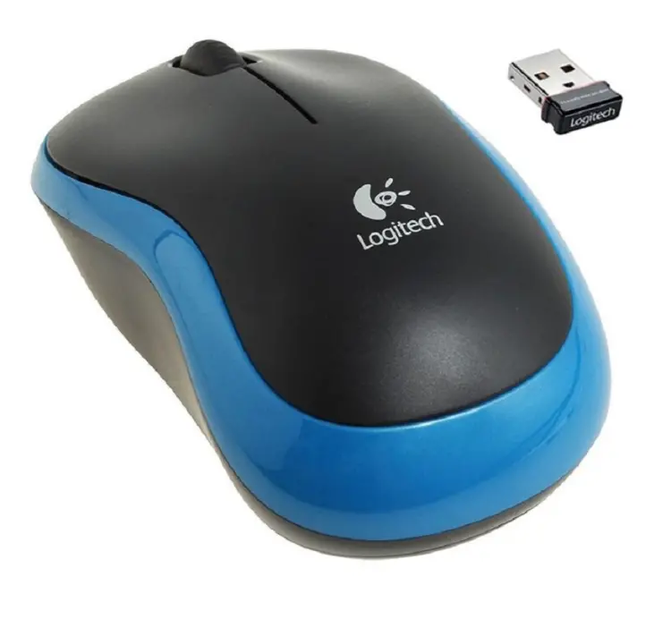 Logitech Wireless Mouse M185 Blue-image-1