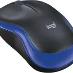 Logitech Wireless Mouse M185 Blue-thumb-2