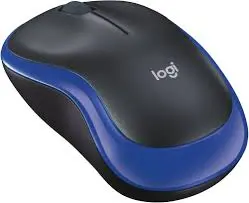 Logitech Wireless Mouse M185 Blue-image-2