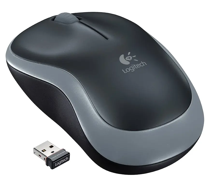 Logitech Wireless Mouse M185 Grey-image-1