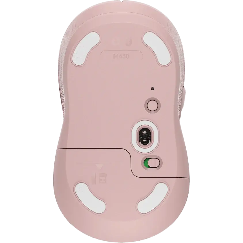 Logitech Wireless Mouse M650 L Signature Rose-image-2