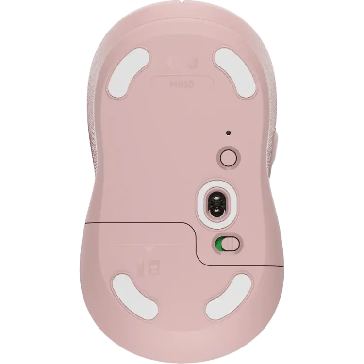 Logitech Wireless Mouse M650 L Signature Rose-image-2