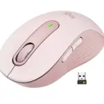 Logitech Wireless Mouse M650 L Signature Rose-thumb-1