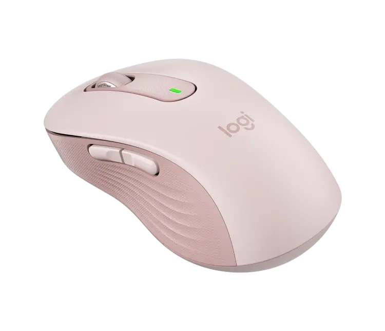 Logitech Wireless Mouse M650 L Signature Rose-image-3