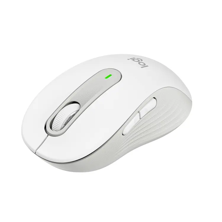 Logitech Wireless Mouse M650 L Signature White-image-1