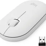 Logitech Wireless Mouse Pebble M350 BT White-thumb-1