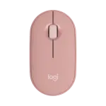 Logitech Wireless Mouse Pebble M350s BT Tonal Rose-thumb-1