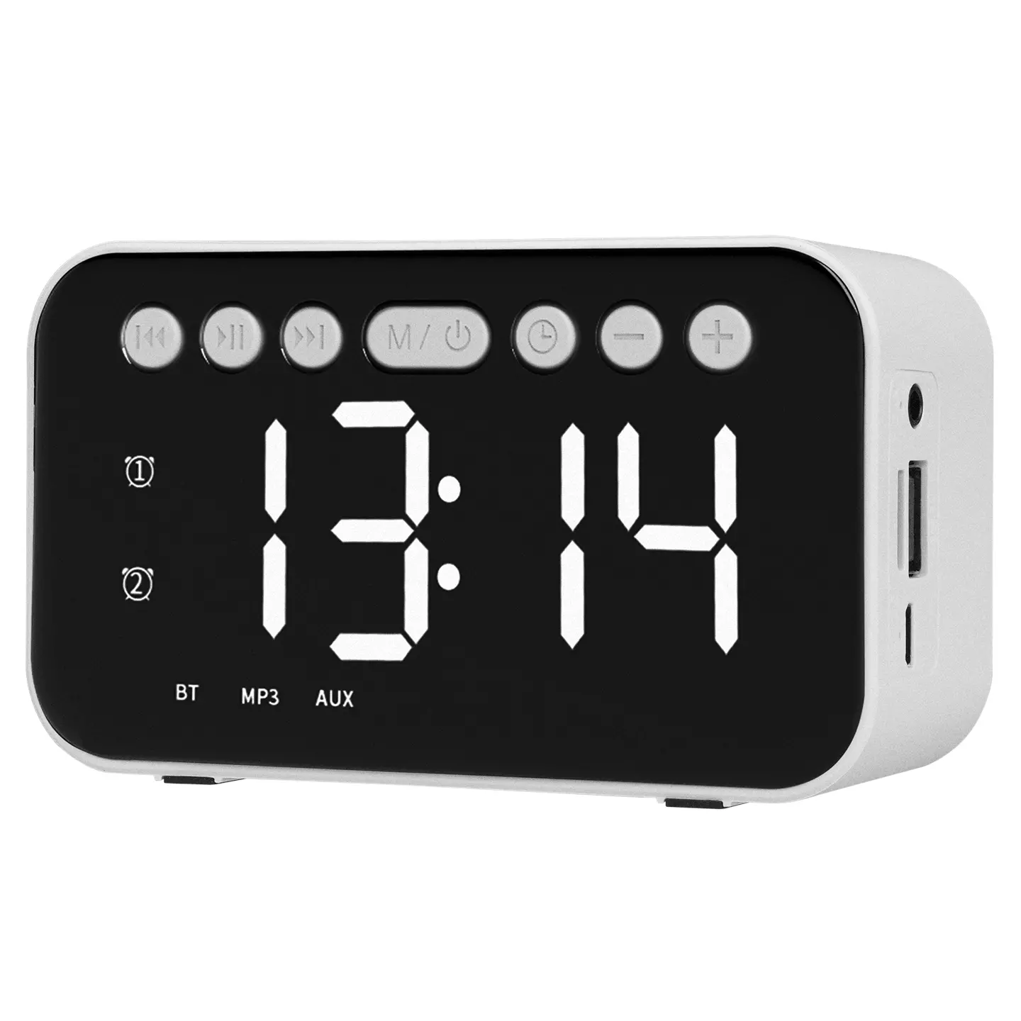 Mikado MD-W5 Clock White-image-1