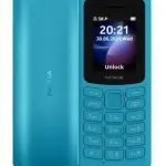 Mobil telefon Nokia 105 DS 2023 Cyan-thumb-1