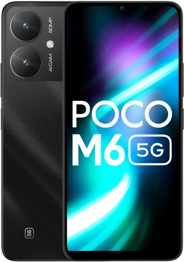 POCO M6 6/128GB Black-image-1