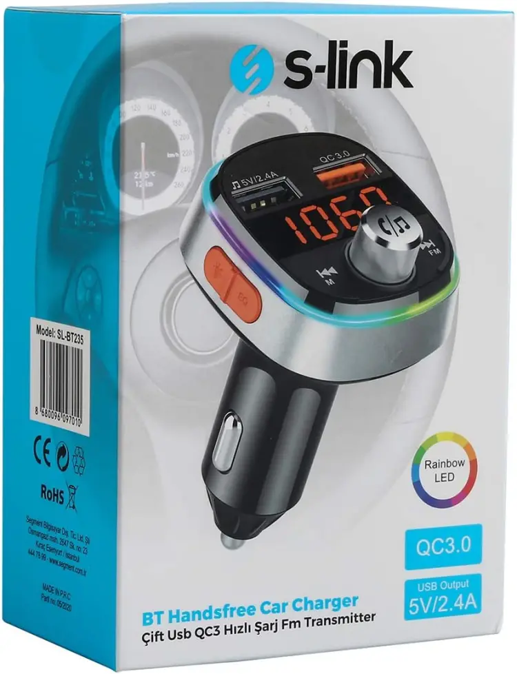 S-link SL-BT235 Fm Transmitter-image-6