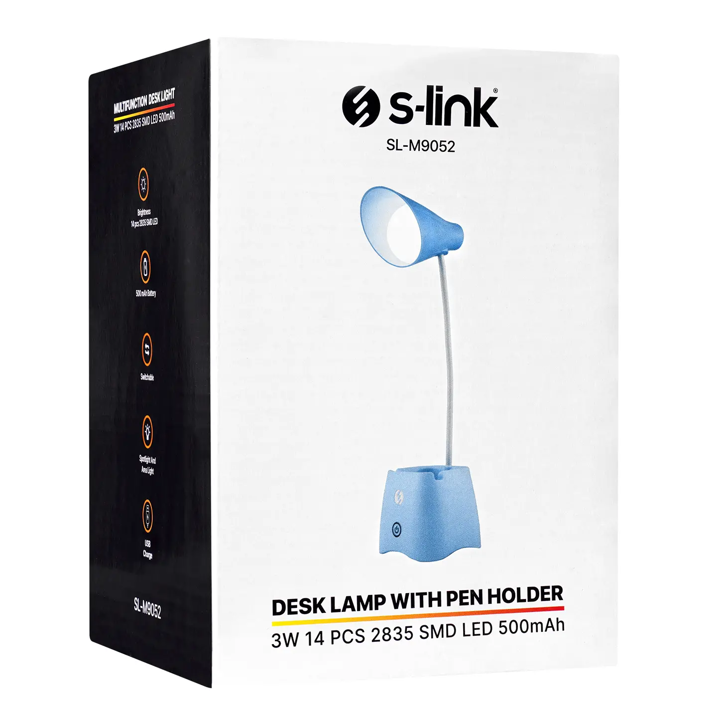 S-link SL-M9052 500mAh Desk Lamp Blue-image-6