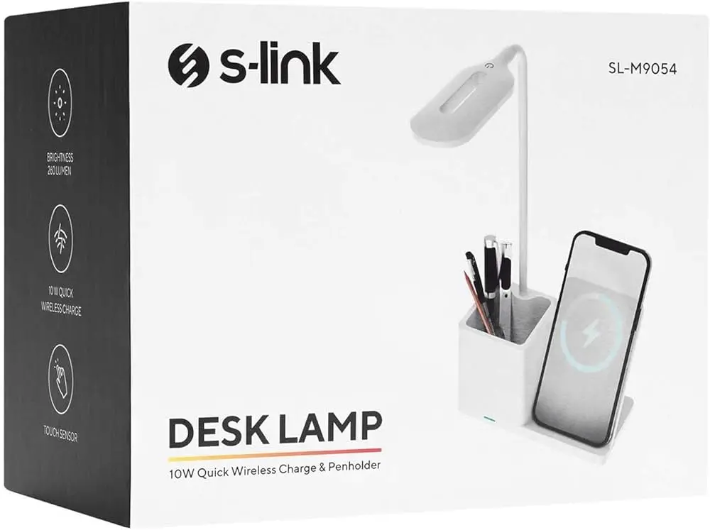 S-link SL-M9054 Desk Lamp White-image-5