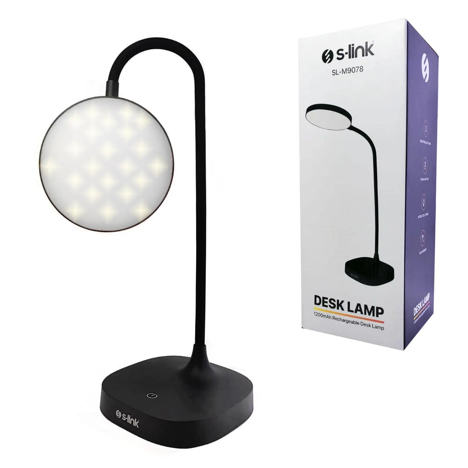 S-link SL-M9078 1200mAh Desk Lamp-image-1