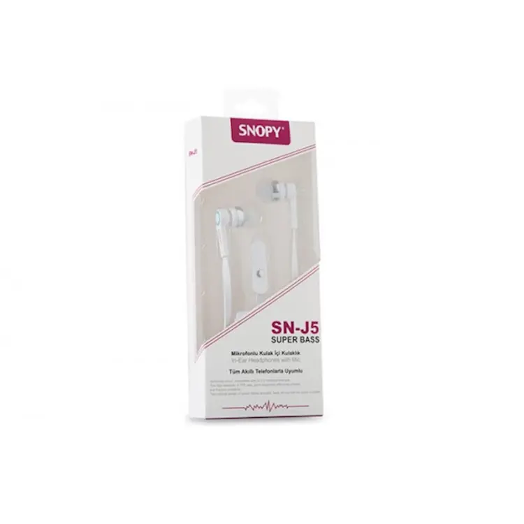 Snopy SN-J5 Headset White-image-2