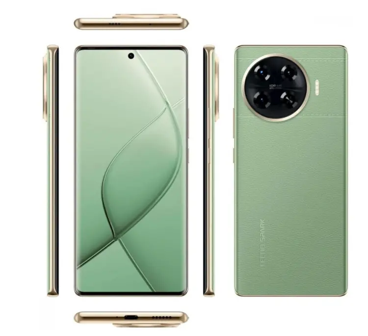 Smartfon TECNO Spark 20 Pro+ 8/256GB Magic Skin Green-image-4