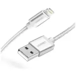 Ugreen US199-60161 2.4A Lightning Apple MFI 1m Silver-thumb-2