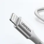 Ugreen US304-70523 18W 3A Lightning Apple MFI 1m Silver-thumb-5