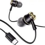 Usams EP-43 Type-C In-Ear Metal Earphone Black (HSEP4301)-thumb-1