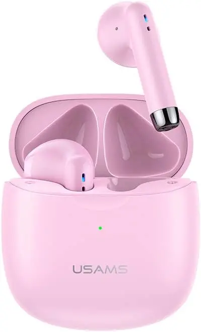 Usams NX10 ENC TWS Earbuds Pink (BHUNX03)-image-2