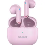 Usams NX10 ENC TWS Earbuds Pink (BHUNX03)-thumb-1