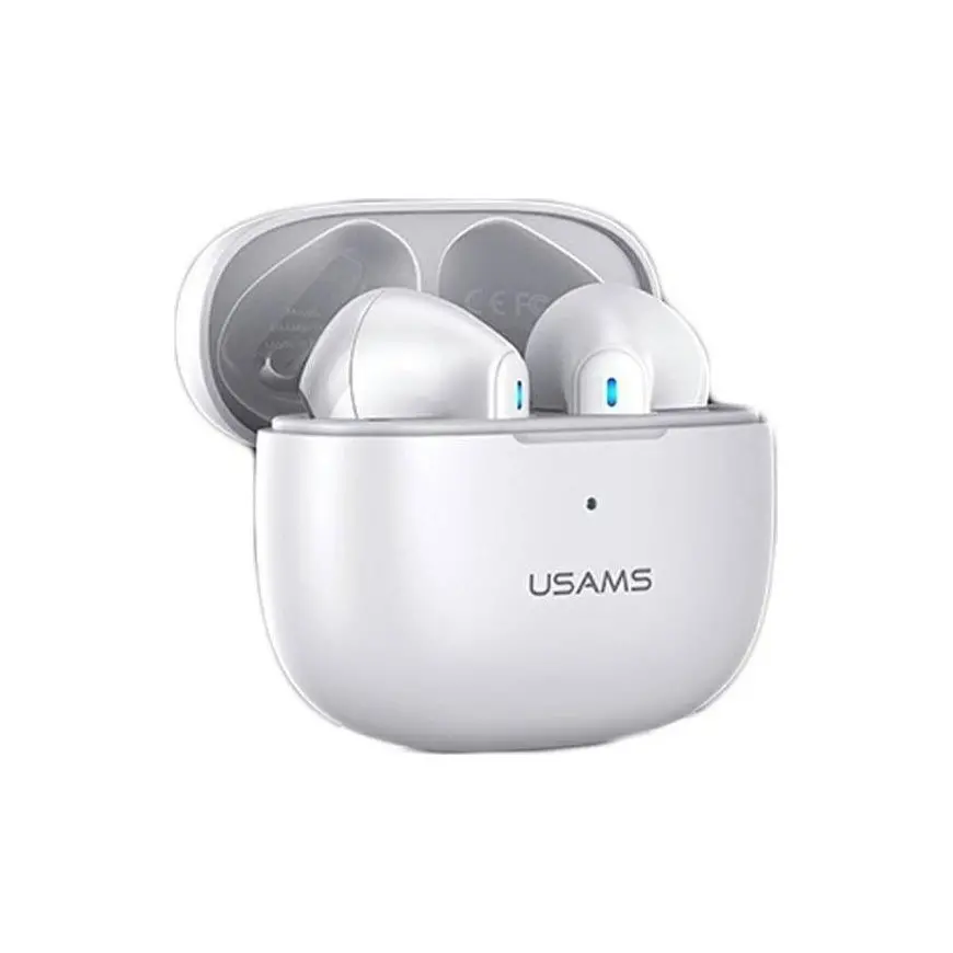 Usams NX10 ENC TWS Earbuds White (BHUNX02)-image-2