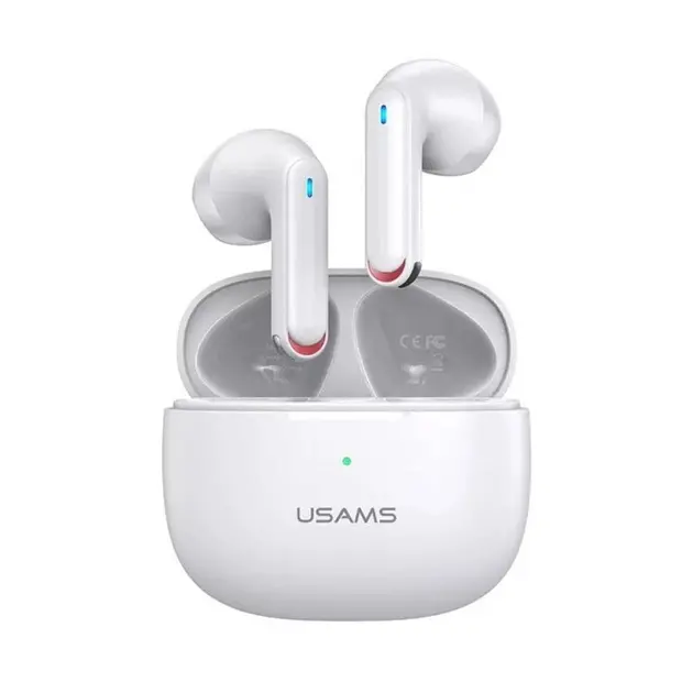 Usams NX10 ENC TWS Earbuds White (BHUNX02)-image-1