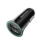 Usams US-CC013 2.1A Dual USB Car Charger Black (21CHGC01)-thumb-2