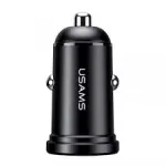 Usams US-CC114 C20 2.4A Dual USB Car Charger Black (CC114TC01)-thumb-5