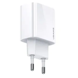 Usams US-CC118 T34 20W Fast Charger (EU) White (CC118TC01)