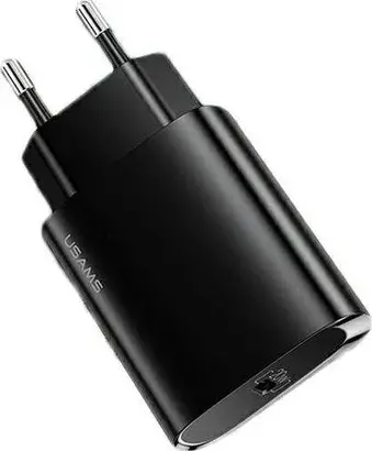 Usams US-CC131 T39 20W Fast Charger (EU) Black (CC131TC01)-image-2