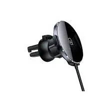 Usams US-CD164 15W Magnetic Car Wireless Charger Black (CD164DZ01)-image-2