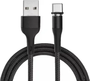 Usams US-SJ334 U29 Type-C Magnetic Cable 1m Black (SJ334USB01)