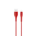 Usams US-SJ371 U38 Lightning Cable 1m Red (SJ371USB03)-thumb-1