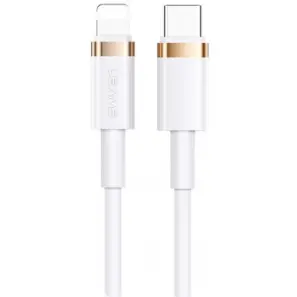 Usams US-SJ484 U63 Type-C to Lightning Cable 1.2m White (SJ484USB02)