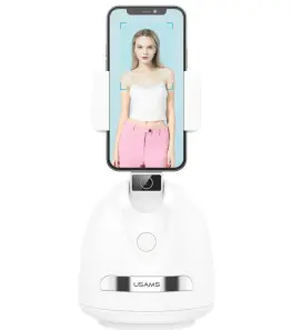 Usams US-ZB239 Smart Face Tracking Phone Holder White (ZB239GPQ01)