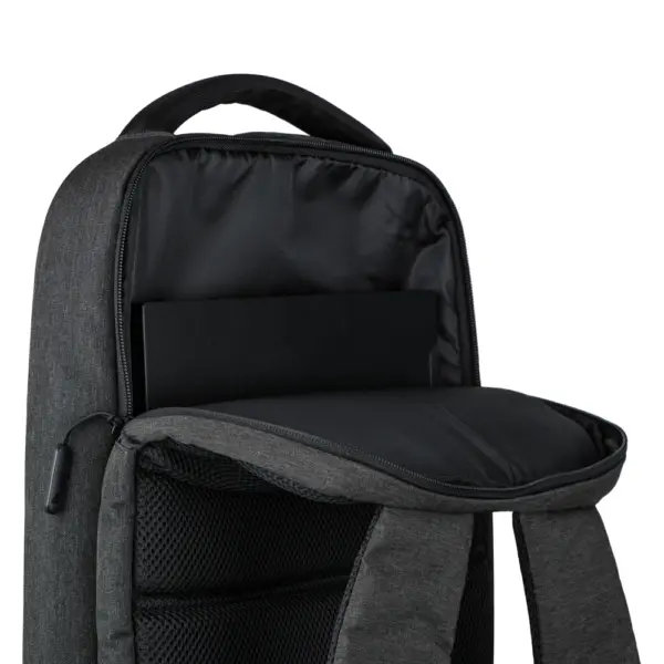 2E Backpack, Melange 16", Black-image-3